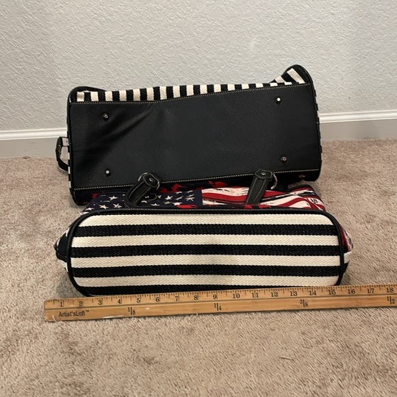 Montana West American Flag Travel Bag Set Get All 3! - Picture 11 of 11